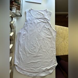 Lulu Lemon Sculpt Tank - White - Size 6